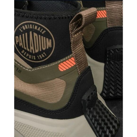 PALLADIUM Thunder Mid Boots Size Mens US 12 / Euro 46 New in Box MSRP $190 SOO - Picture 8 of 14